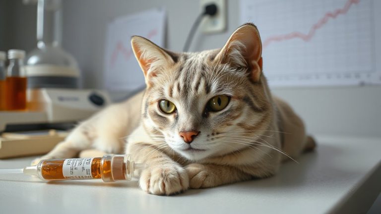 ad libitum feeding in aging cats