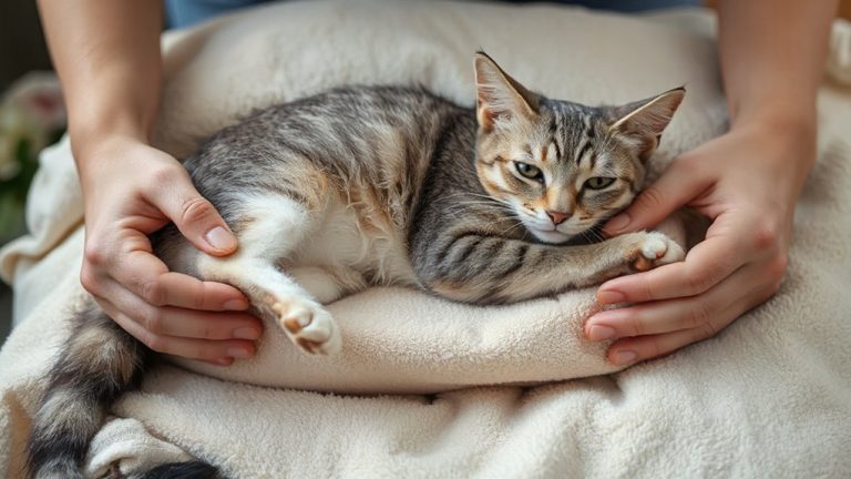adapting grooming for arthritic elderly cats