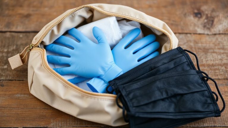 add gloves and masks