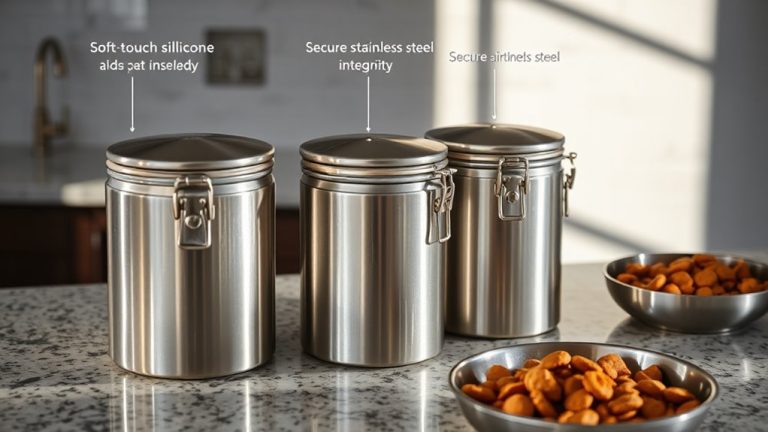 airtight pet food storage