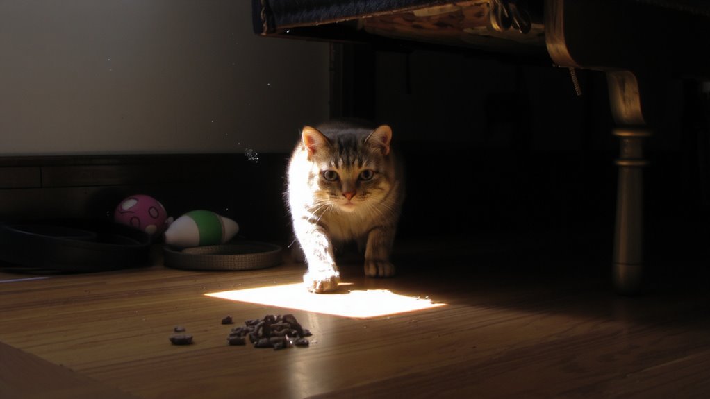 anxiety causes pets to hide