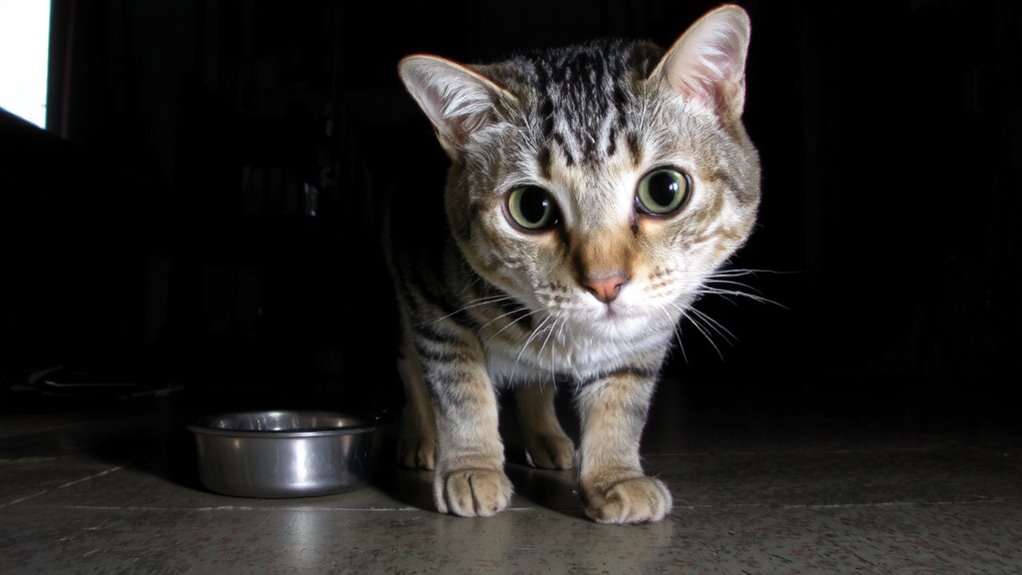 anxious cats dilated pupils