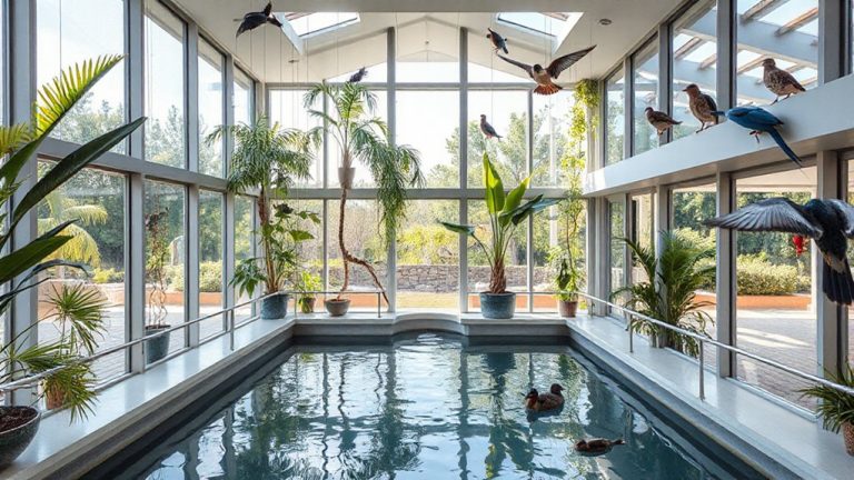 aquatic bird habitat design