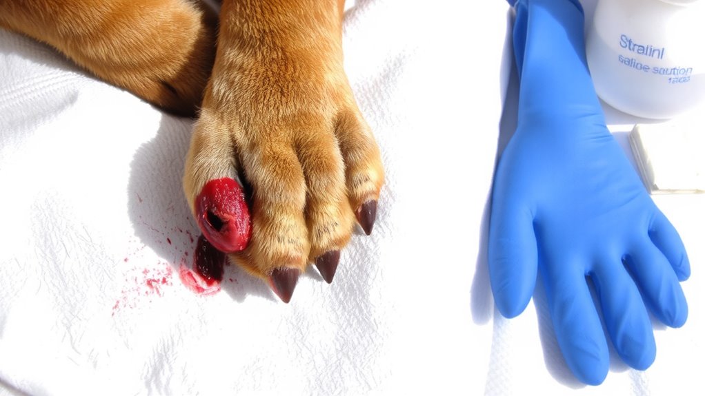 assess depth bleeding contamination and wound type