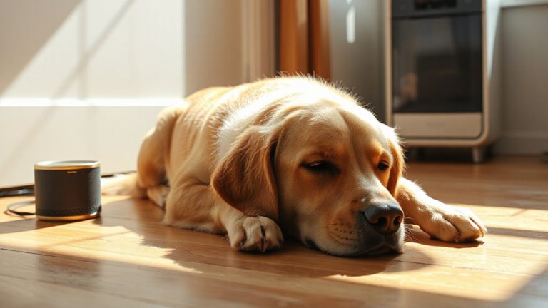auditory cues reduce separation anxiety