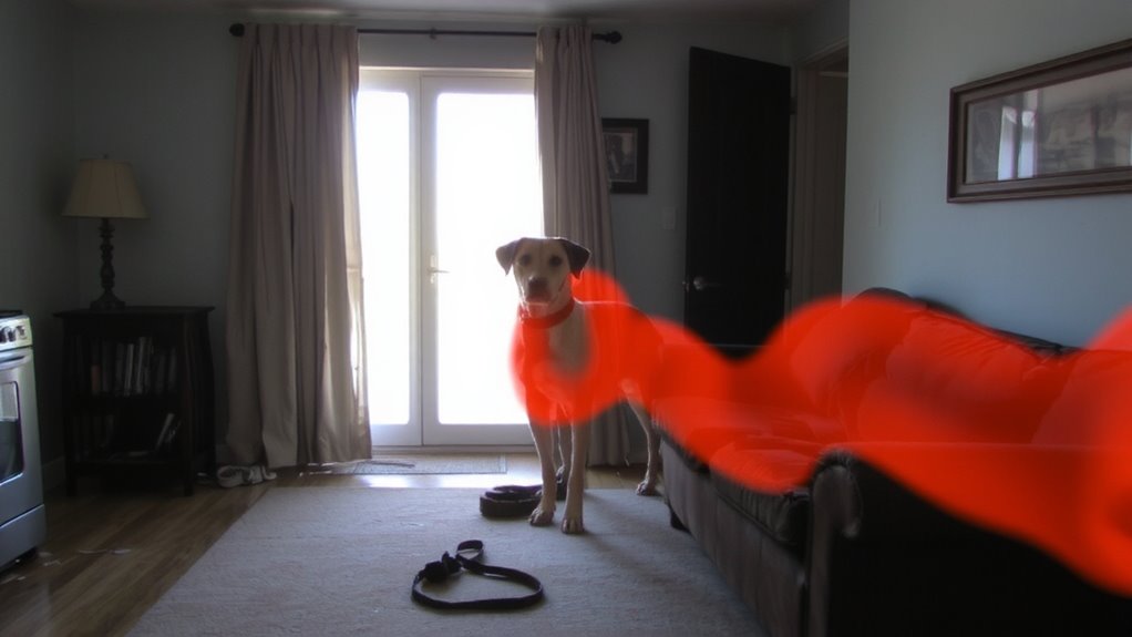 auditory triggers and fear barking