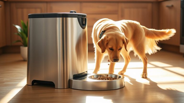 auto dog feeders schedules
