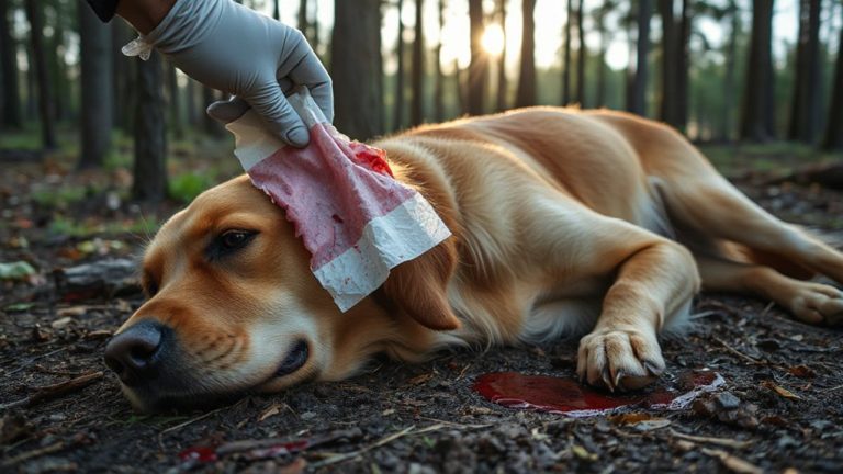 avulsed flap management in canines