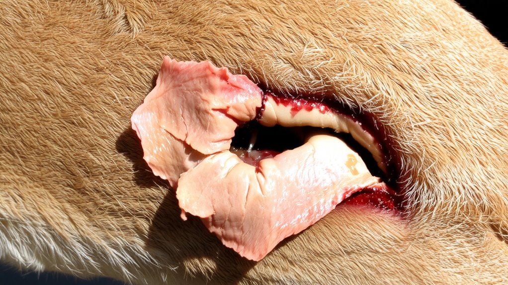 avulsed flap viability assessment