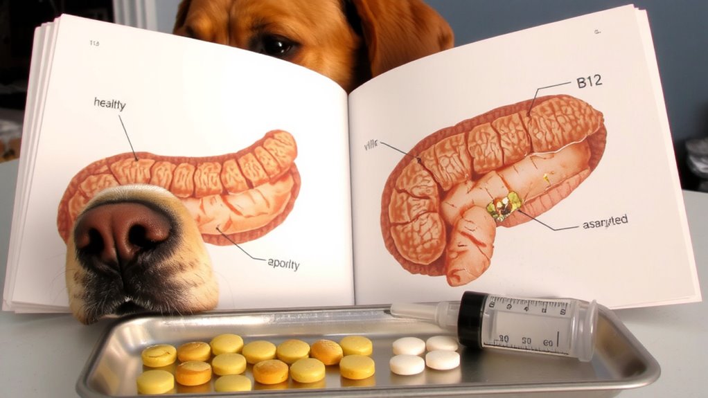 b12 absorption blockers in dogs