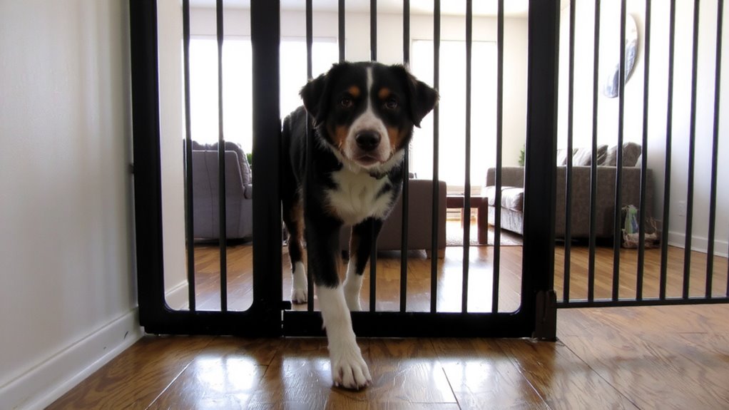 baby gates reduce dog anxiety