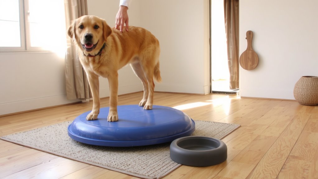balance disc exercises for arthritic dogs