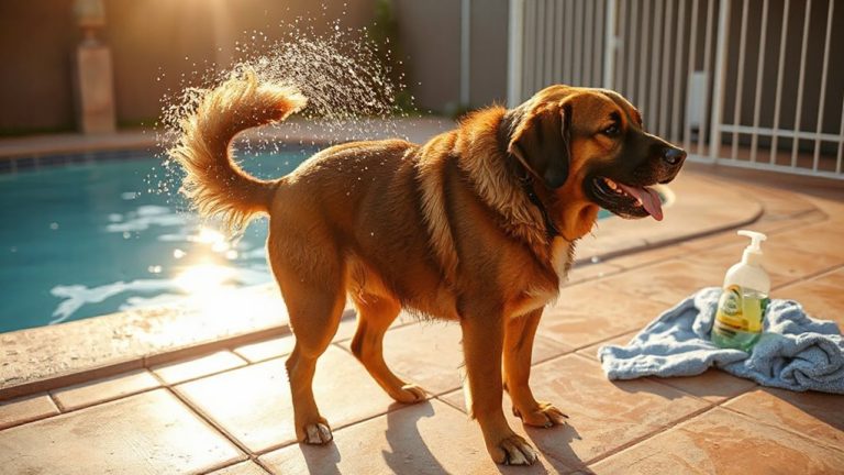 bathing after chlorinated or salt water