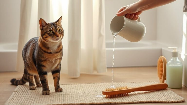bathing frequency factors for cats