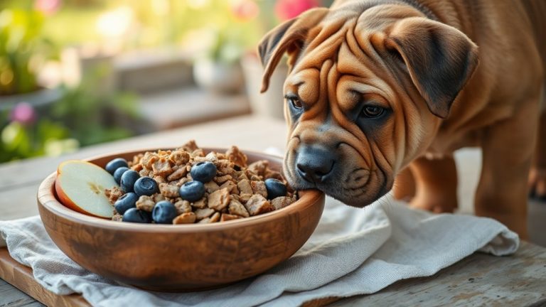 best dog food shar pei