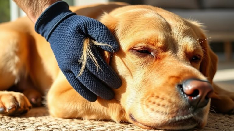 best dog grooming gloves