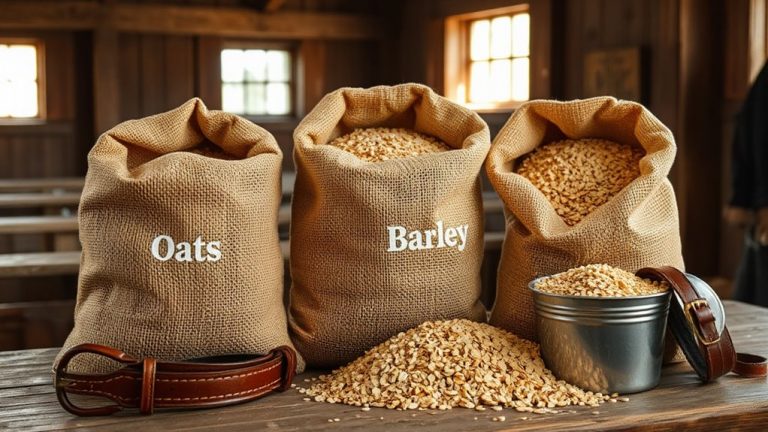 best horse grain options