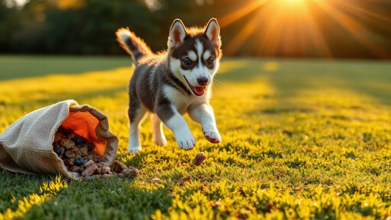 best husky puppy food