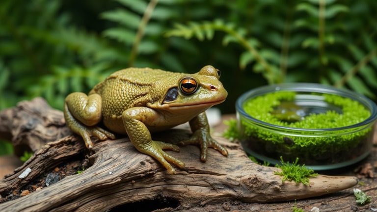 best low maintenance pet toads