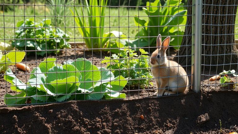 best rabbit proof garden fences