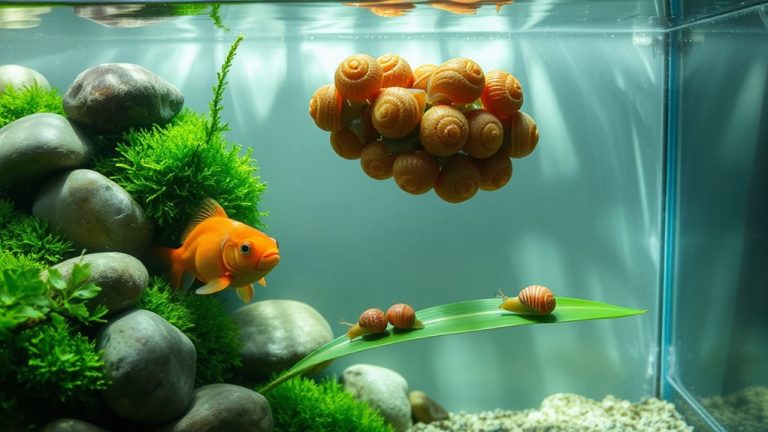 best snails for goldfish tanks
