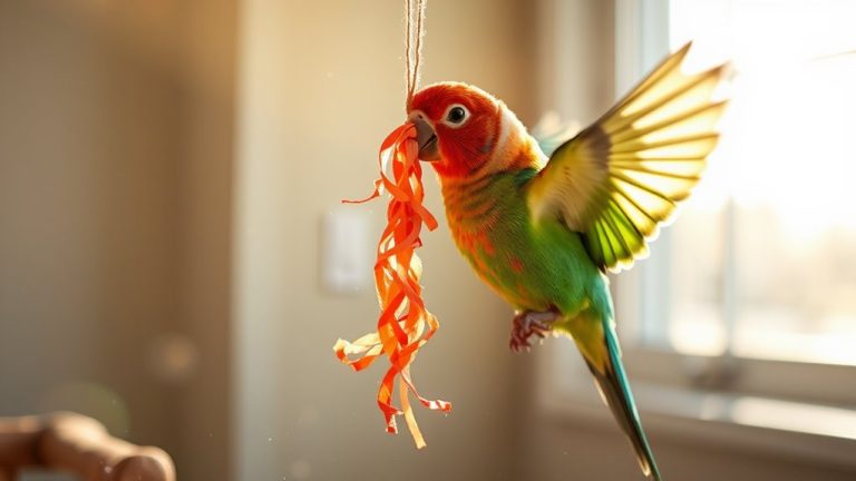 best toys for lovebirds