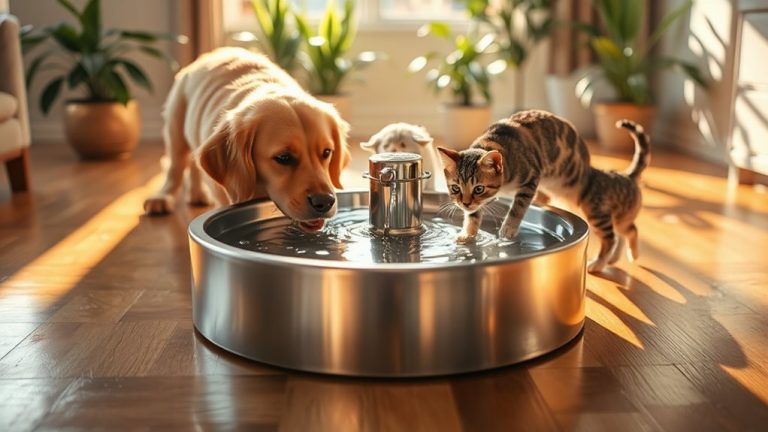 best water fountains multiple pets