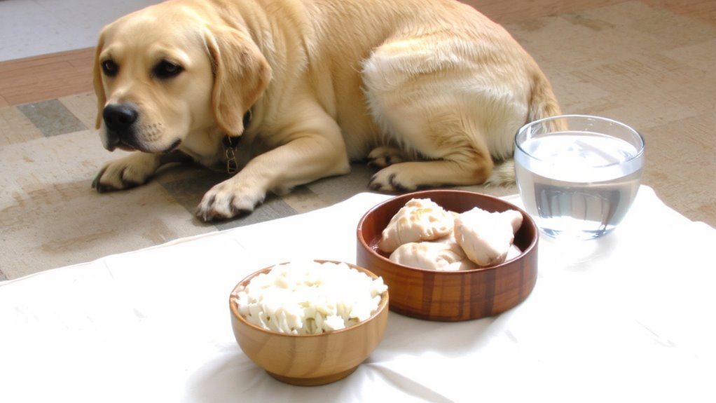 bland diet aids recovery