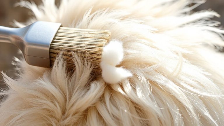 brush comb bathe dry