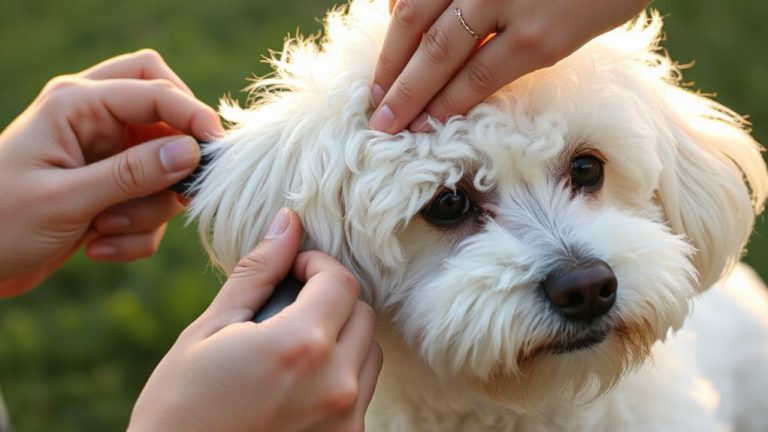brush curly coated dogs