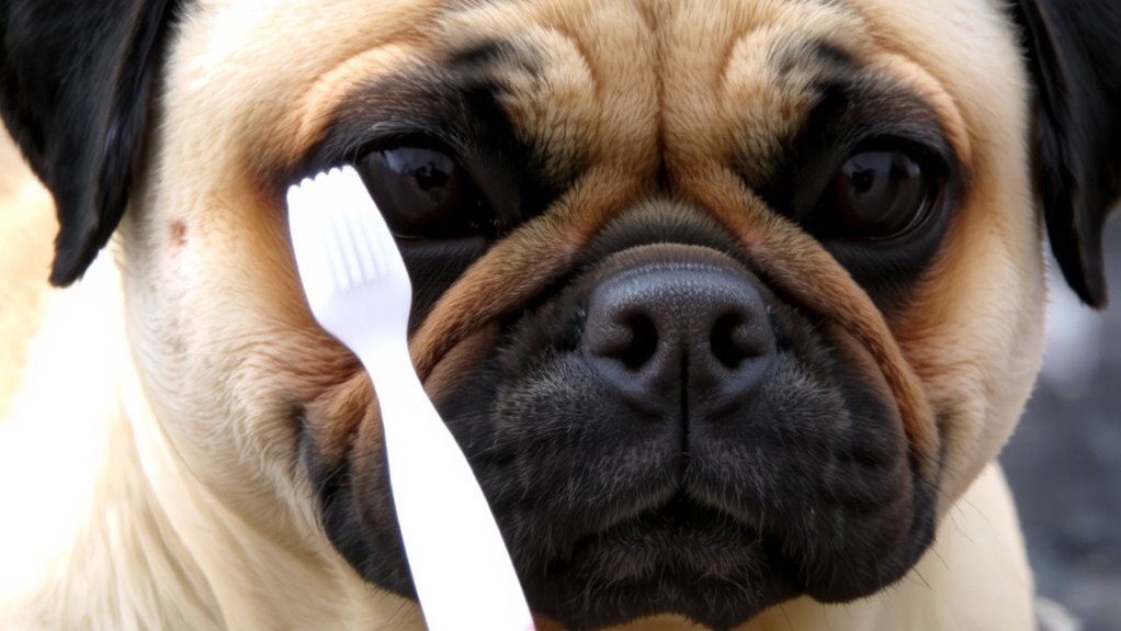 brush folds gently with toothbrush