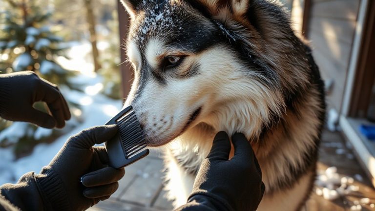 brush regularly remove loose fur