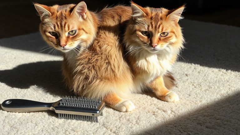 brushing prevents matting in multi pet homes