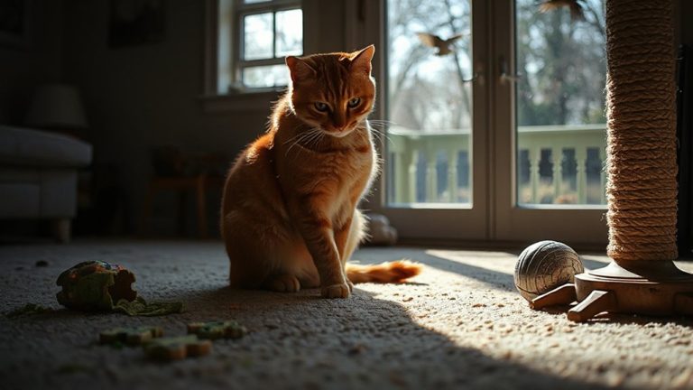 calm cats less grooming