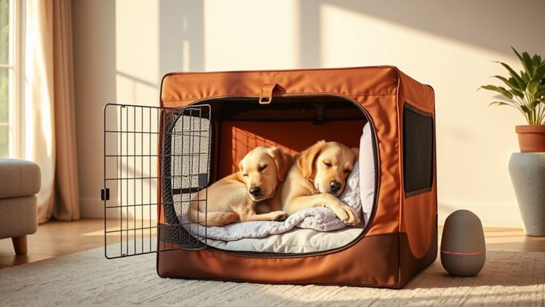 calming and secure dog crates