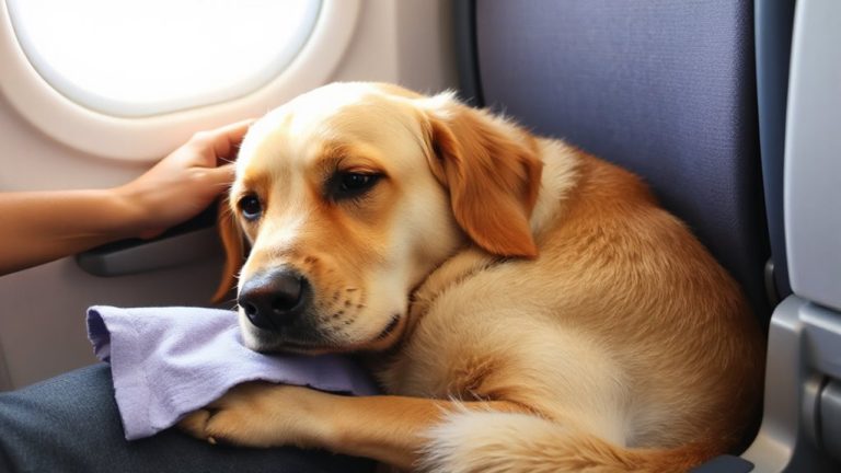 calming pets during travel
