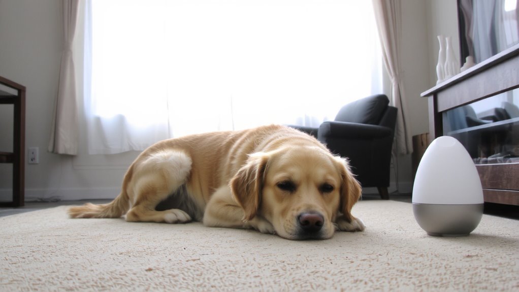 calming pheromones promote pet relaxation