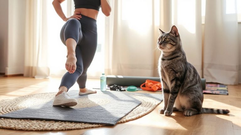 cat calm exercise training