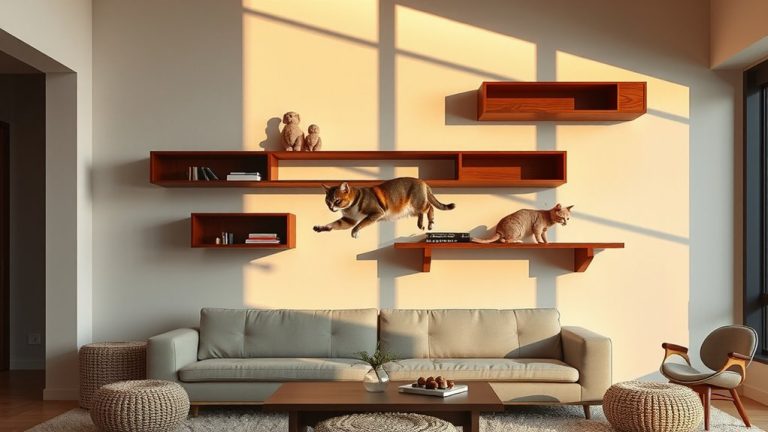 cat parkour furniture layouts