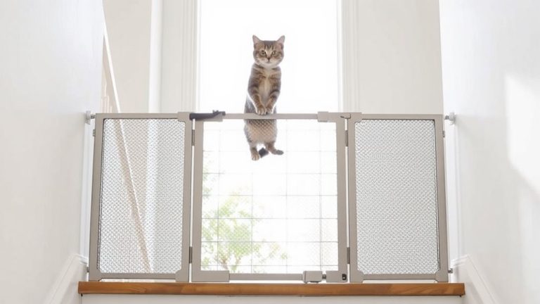 cat proof pet gates for climbers