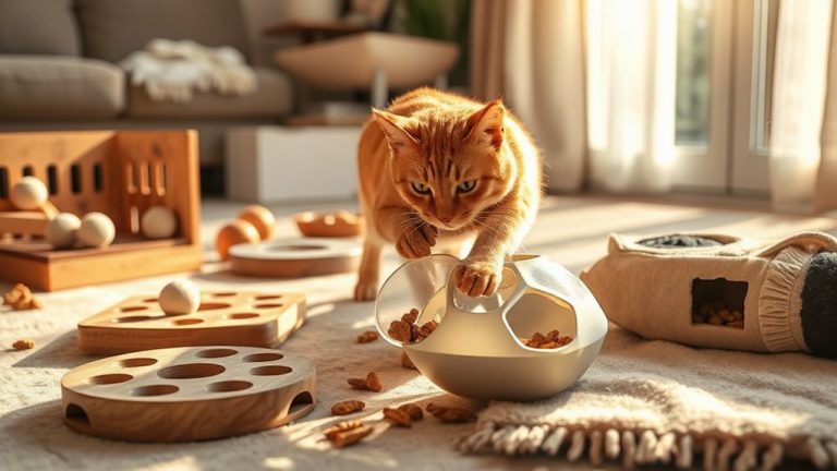 cat puzzle toys for mental stimulation
