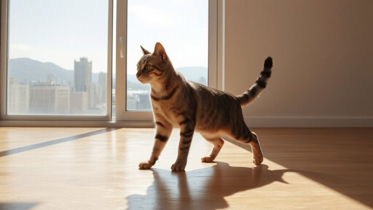 cat safety on high floors