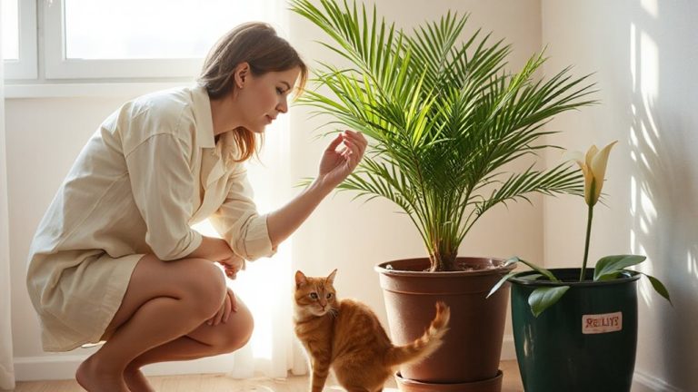 cat safety with indoor plants