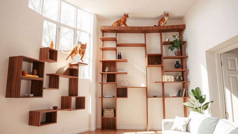 cat wall furniture climbing
