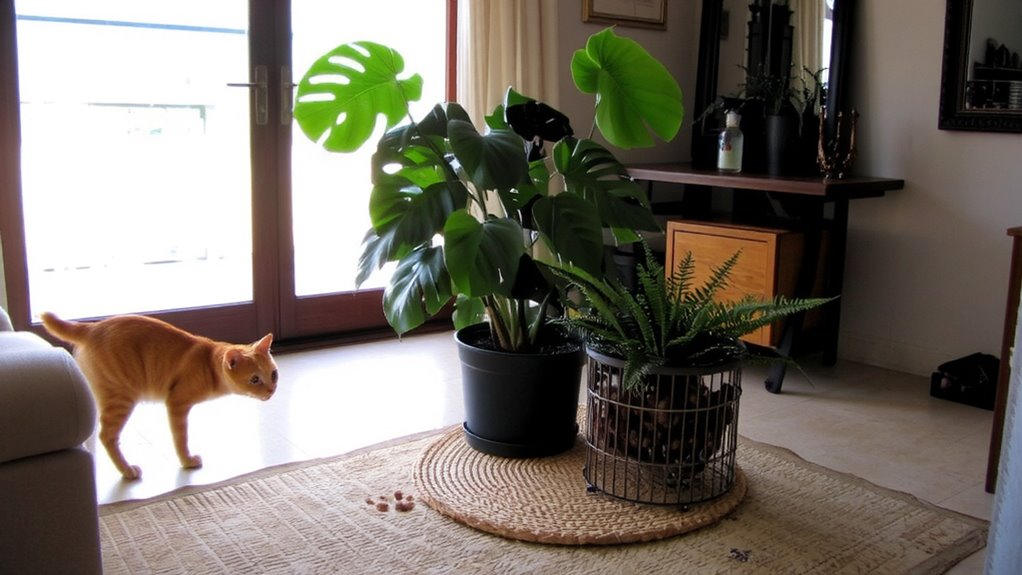 cats chew plants digestion instinct toxicity risks