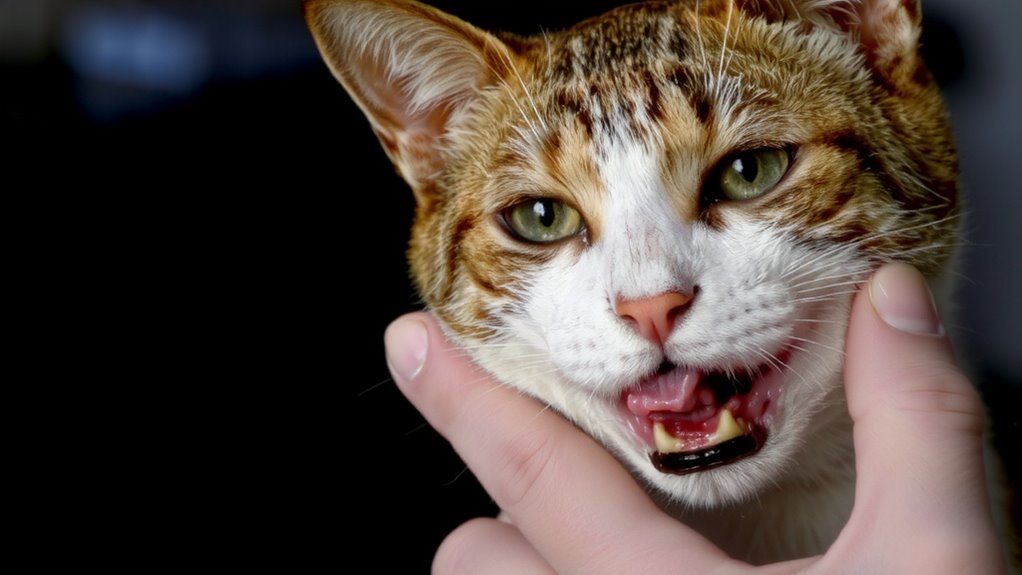 cats hide dental pain