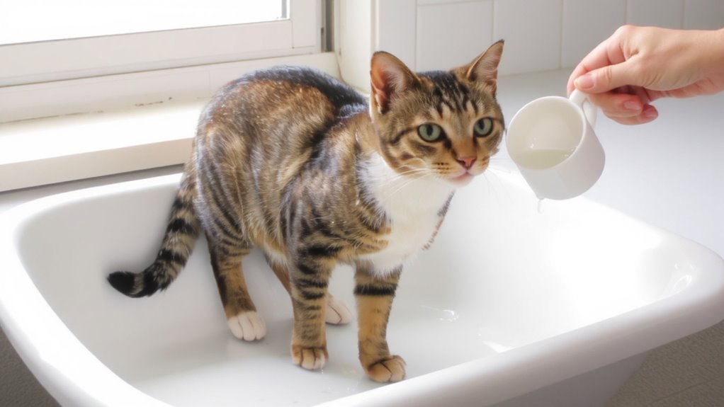 cats sensitivity to bathing
