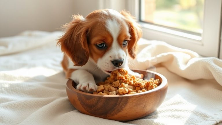 cavalier king charles puppy food