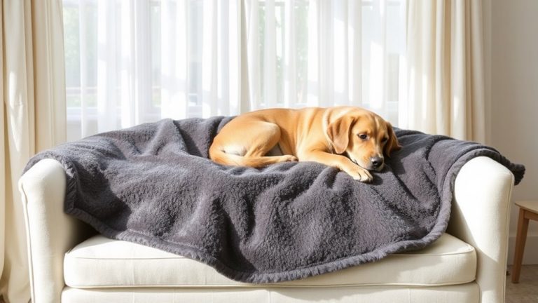 chic dog couch protection