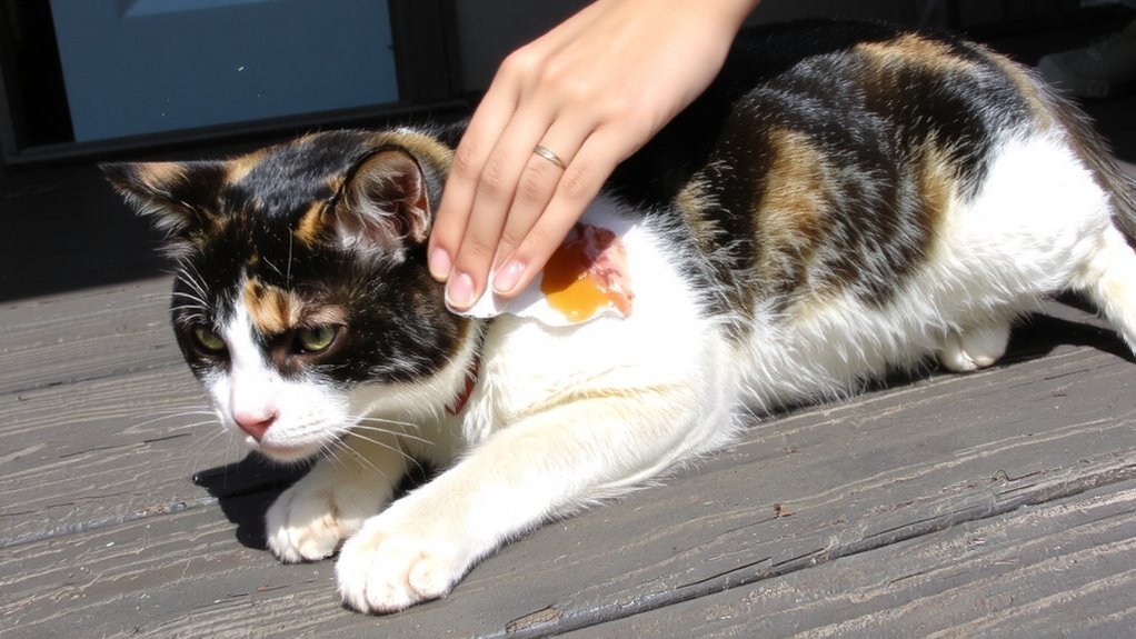 chlorhexidine for cat wound care